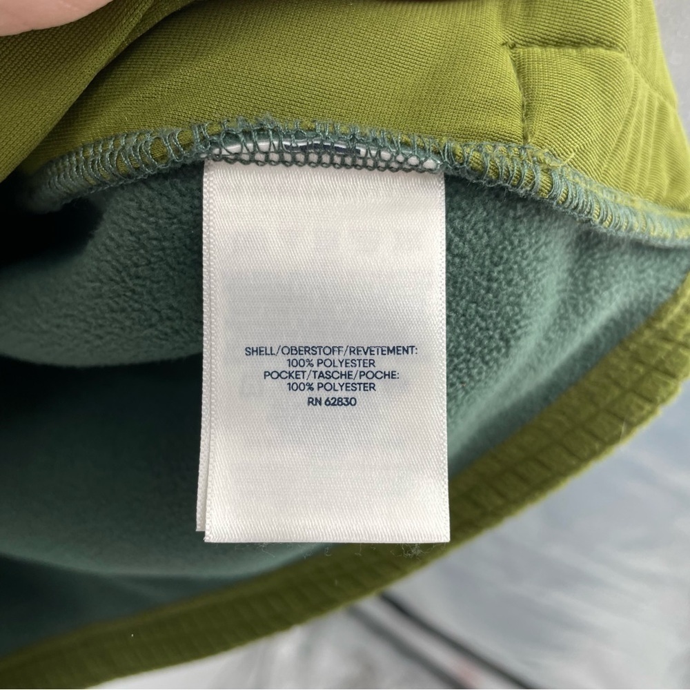 Lands’ end grid fleece vest green Sz 2XL - Picture 7 of 9
